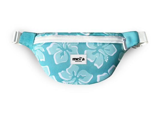 Sac Banane Hibiscus -  Turquoise
